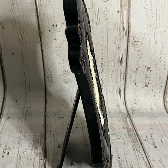 Tracy Porter Hand Painted Black Gold Scroll Design Picture Frame Whimsigoth - Picture 5 of 7